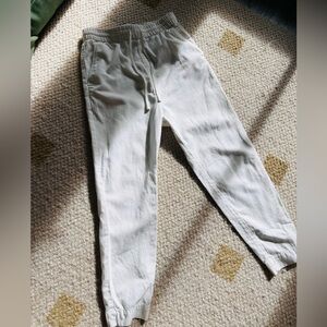 COS Women’s Relaxed Fit Jogger Pants White Size 2